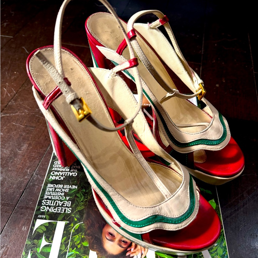 Prada Platform Shoes, Authentic Statement Piece. … - image 1